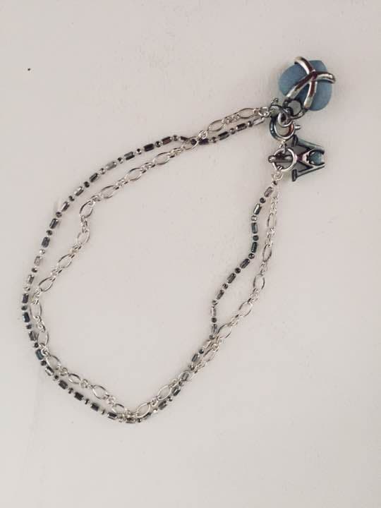  ウェジウッド ジャスパー ブレスレット（シルバー）