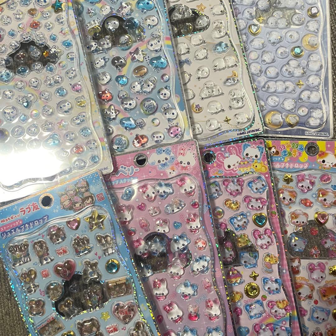 プチドロップ　あわわちゃん　ハムハムカフェ　ベリーベリー　シマエナガ　ラブ友