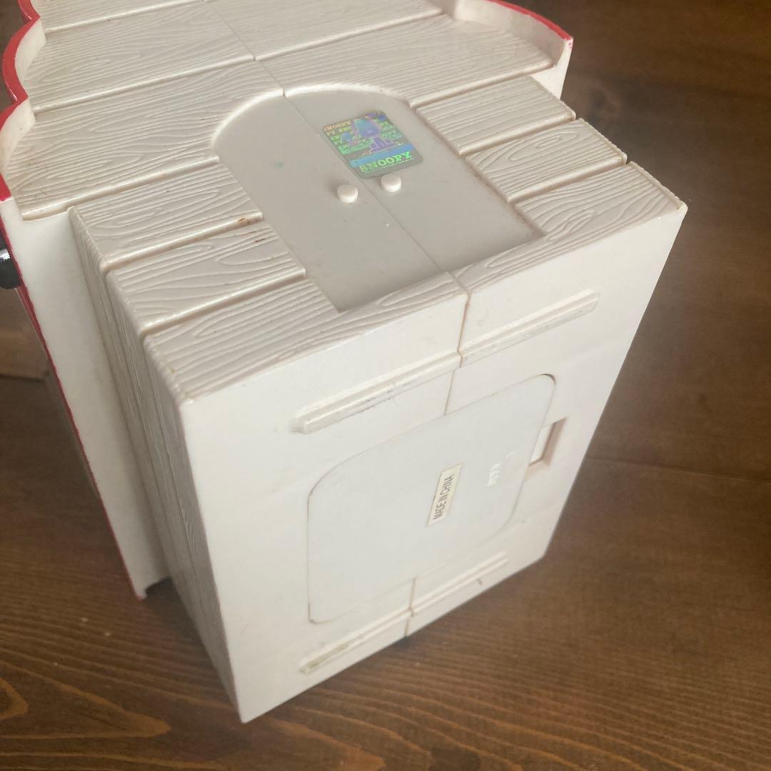 Vintage Peanuts レトロ　スヌーピー 置時計　温度計フィギュア