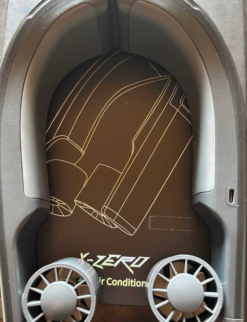 定価約3万円 X-ZERO ネッククーラー 首掛けエアコン 充電式（値下げ⭕️）