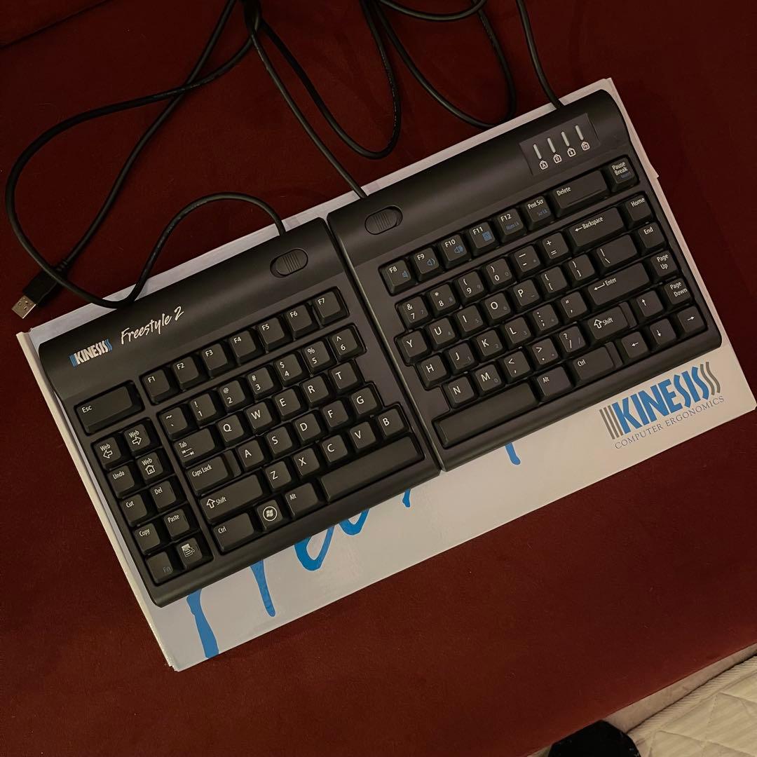 KINESIS Freestyle 2 PC用分割型キーボード