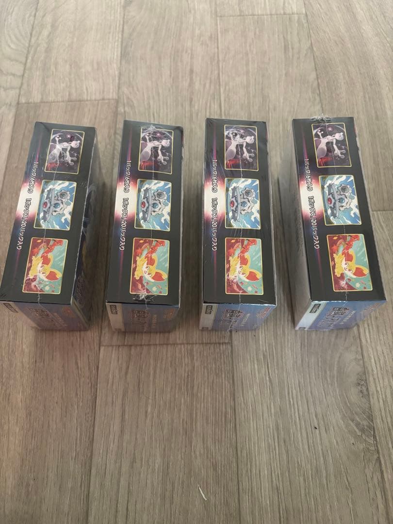 【強化拡張パックBOX まとめ売り】　白熱のアルカナ　シュリンク付き　4箱