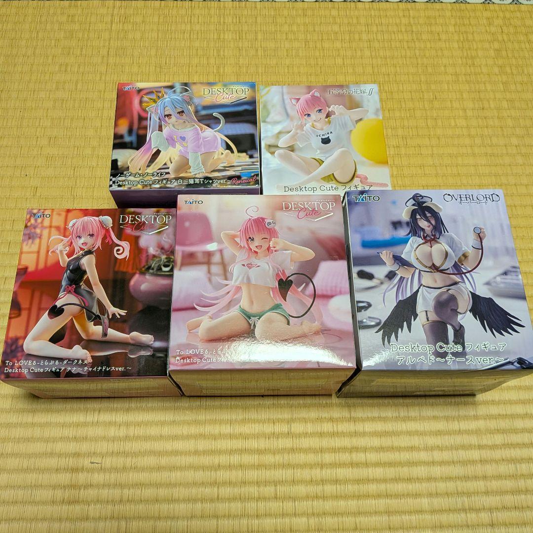 DESKTOP Cute デスクトップフィギュア 5体セット