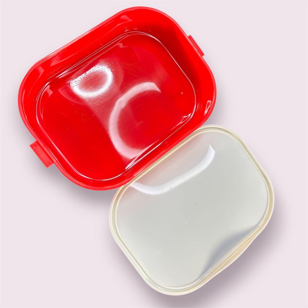 【レトロ】ハローキティ ランチボックス 2段 水筒付き 希少 当時物 サンリオ