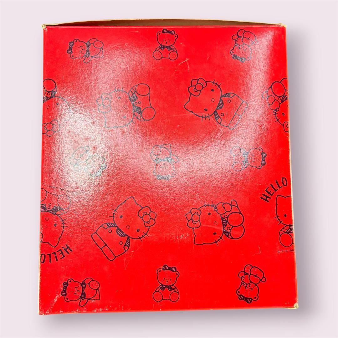 【レトロ】ハローキティ ランチボックス 2段 水筒付き 希少 当時物 サンリオ