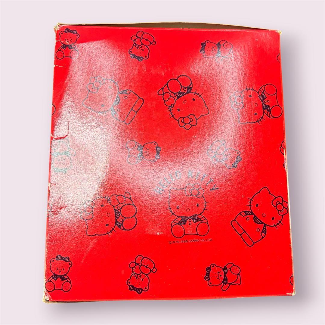 【レトロ】ハローキティ ランチボックス 2段 水筒付き 希少 当時物 サンリオ