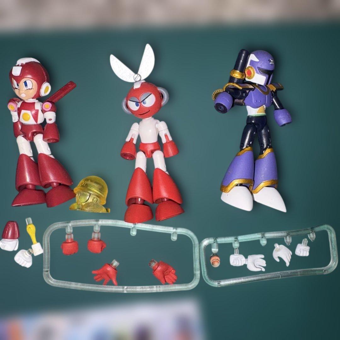 66アクションダッシュ ロックマン2 全5種 フィギュア