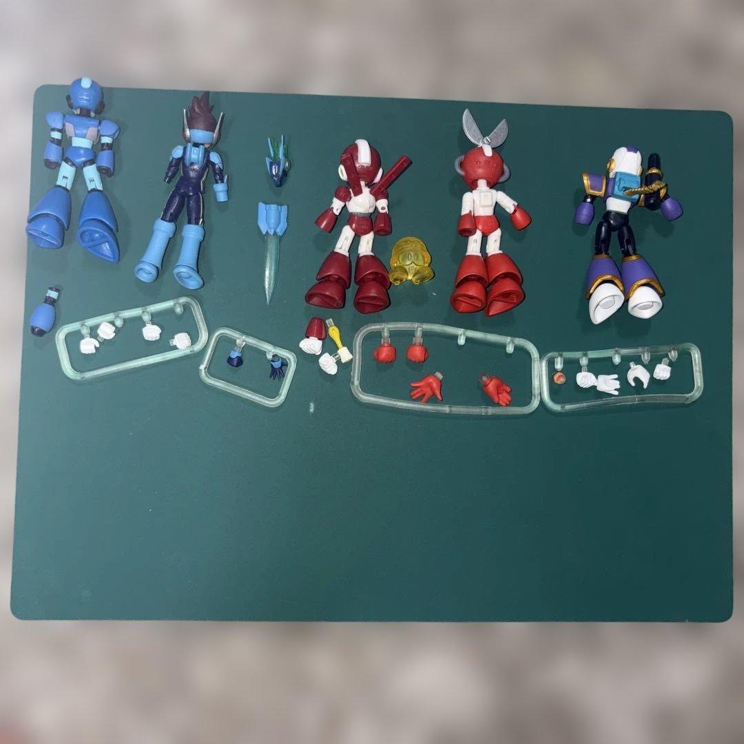 66アクションダッシュ ロックマン2 全5種 フィギュア