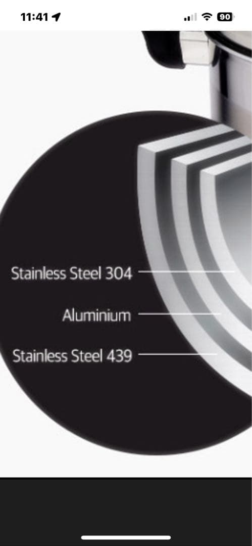 HAPPYCALL ステンレススチール 両手鍋 ガラス蓋付き