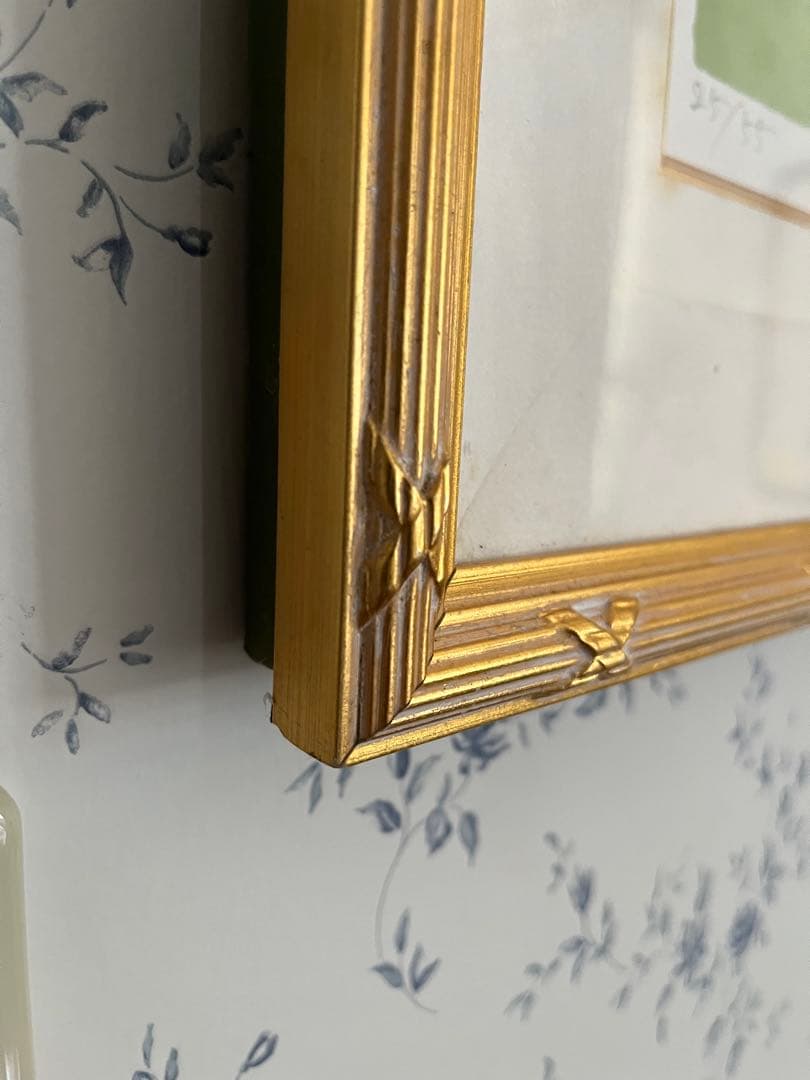 額入り版画　大きめ　ジニー・キム　限定55枚　サイン、ED、証明書付　25万円