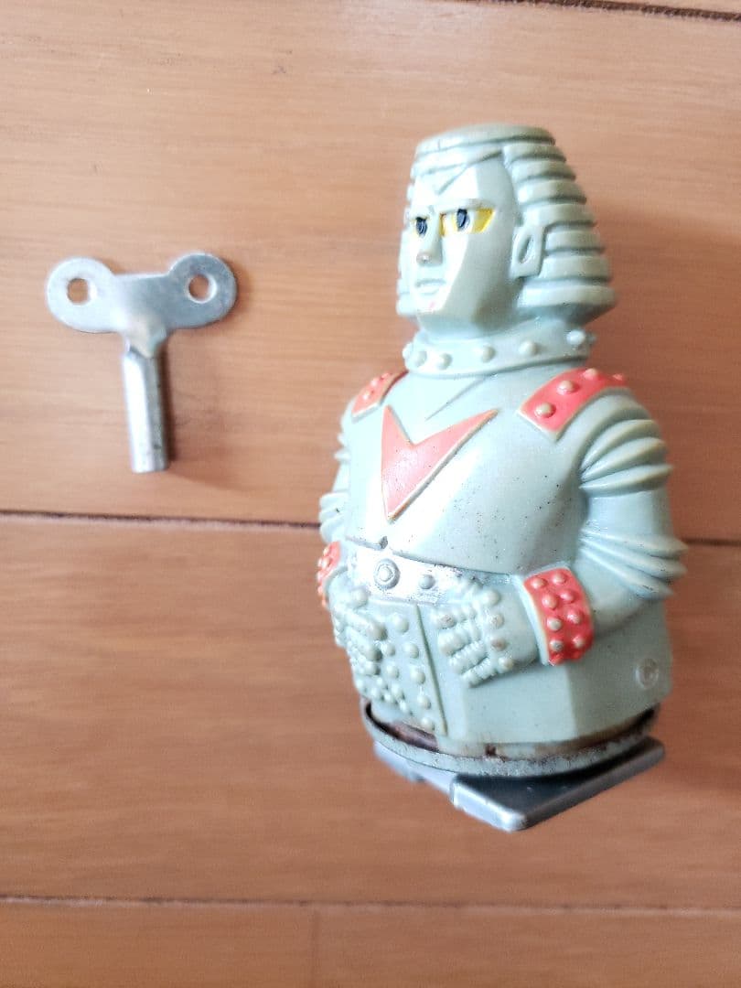 ジャイアントロボ　MADE IN JAPAN 　ソフビ　ゼンマイ式