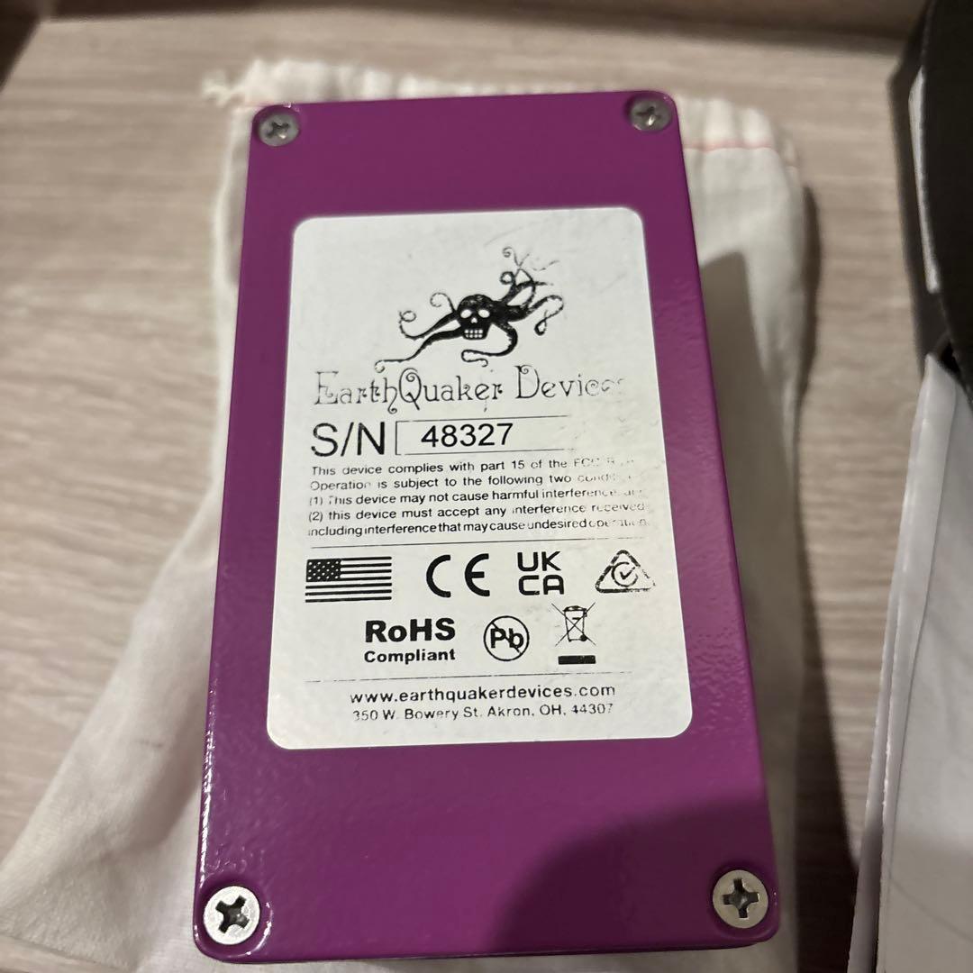 EarthQuaker Devices Plumes ギターエフェクター