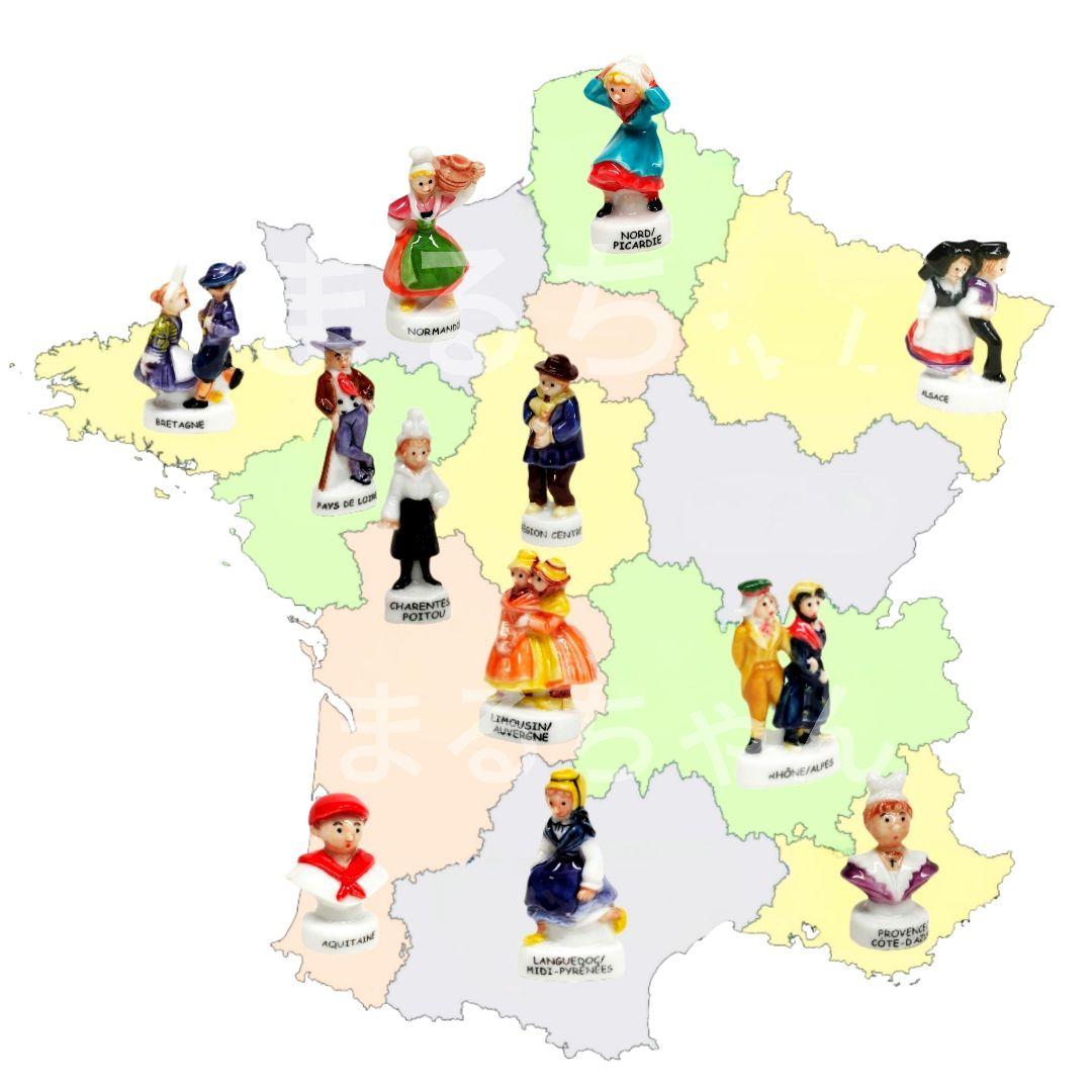 【おまとめ専用】フランス伝統衣装12点セット　他フェーヴ3点　フランス　送料込み