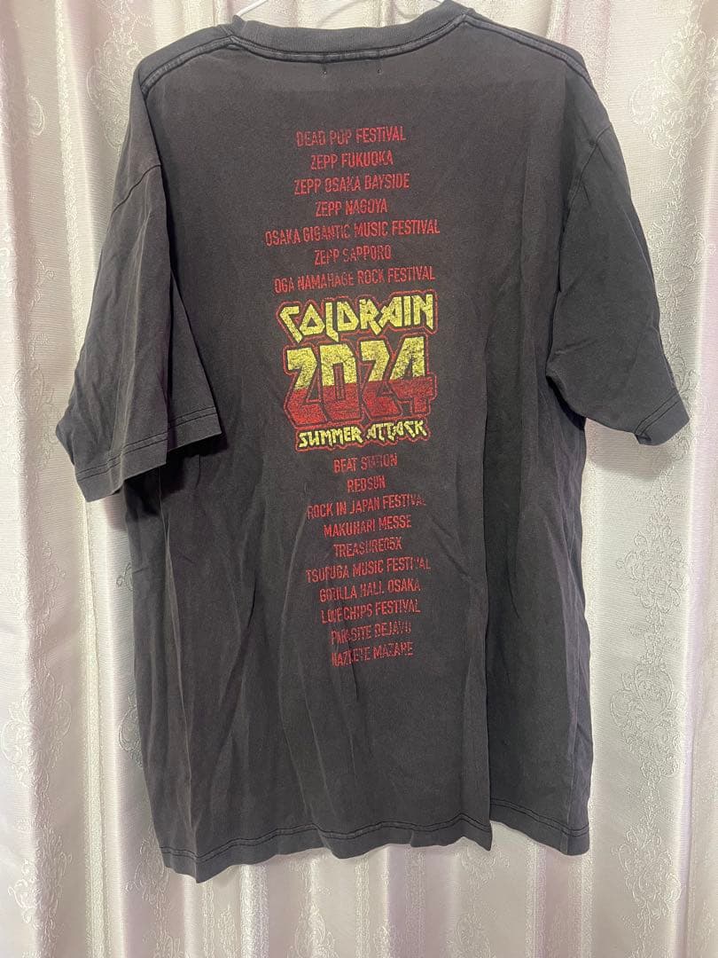 coldrain 2024 SUMMER ATTACK Tシャツ