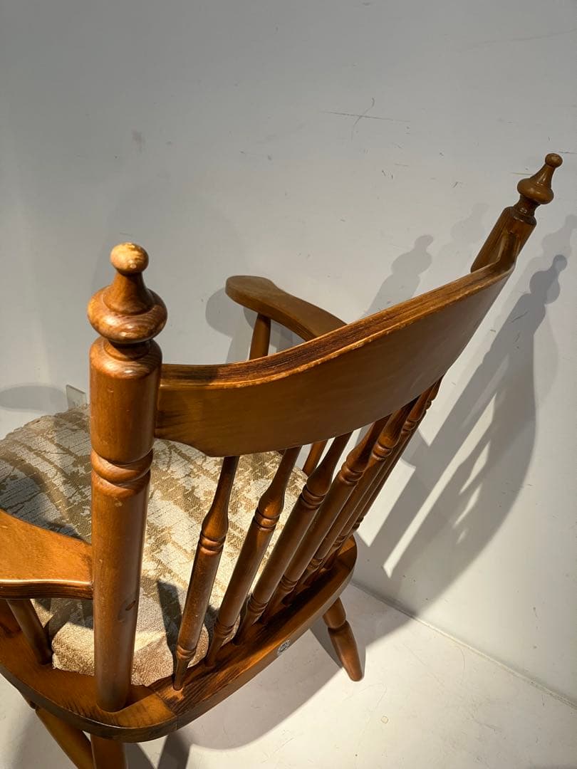 ②東洋ファニチャー、ラウンジチェア、TOYO、秋田木工、キツツキ、昭和レトロ