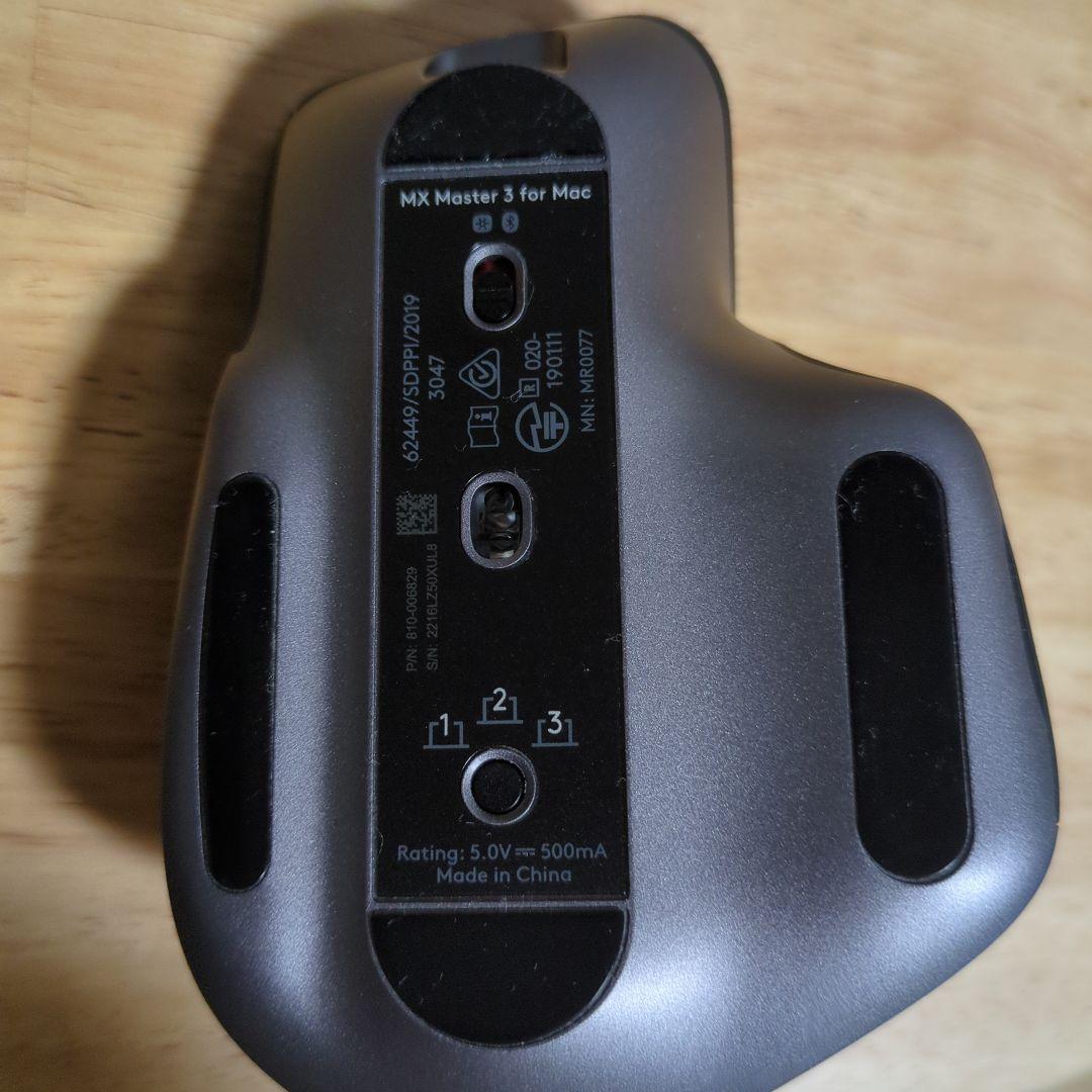 Logitech MX Master 3 for Mac（本体のみ）