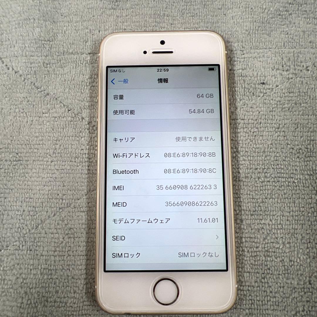 Apple iPhone SE 第１世代　64GB SIMフリー