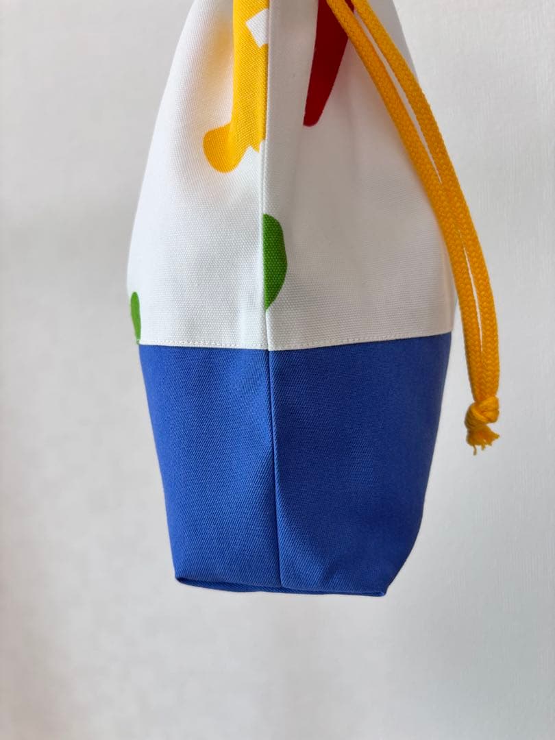 カラフルポップ数字柄3点セット｜入学入園グッズ｜ループ付きレッスンバッグ