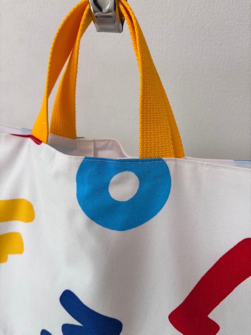 カラフルポップ数字柄3点セット｜入学入園グッズ｜ループ付きレッスンバッグ