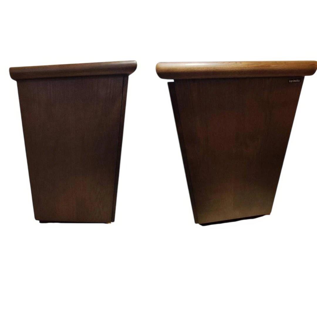 karimoku カリモク サイドボード リビングボード 照明・ガラス棚付き