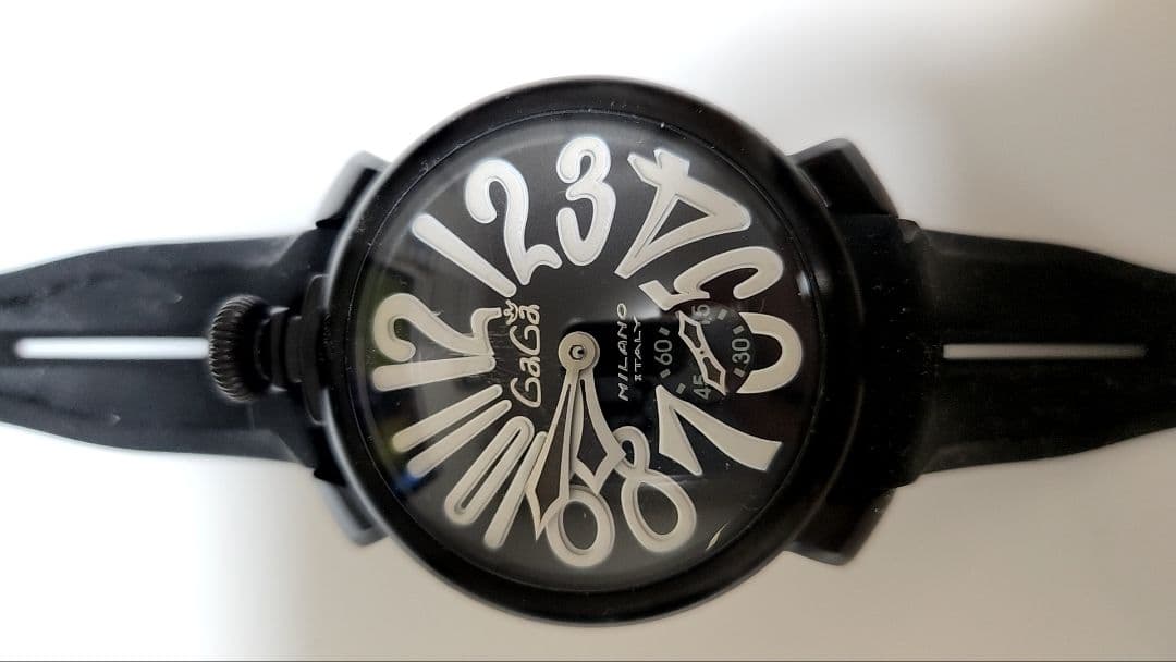 GaGa MILANO　48MMマニュアーレ　新品Dバックルつきバンド付けます