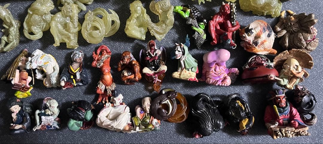 海洋堂　妖怪根付け　72体まとめ売り