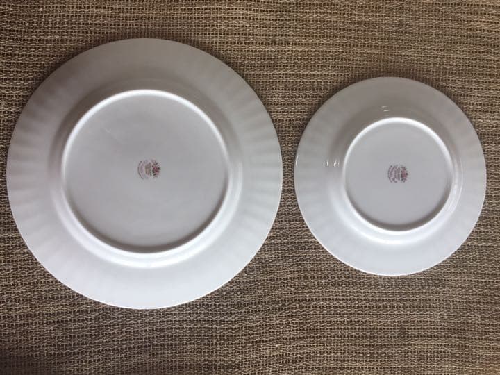   LAVENDER ROSE プレート　大小4枚セット