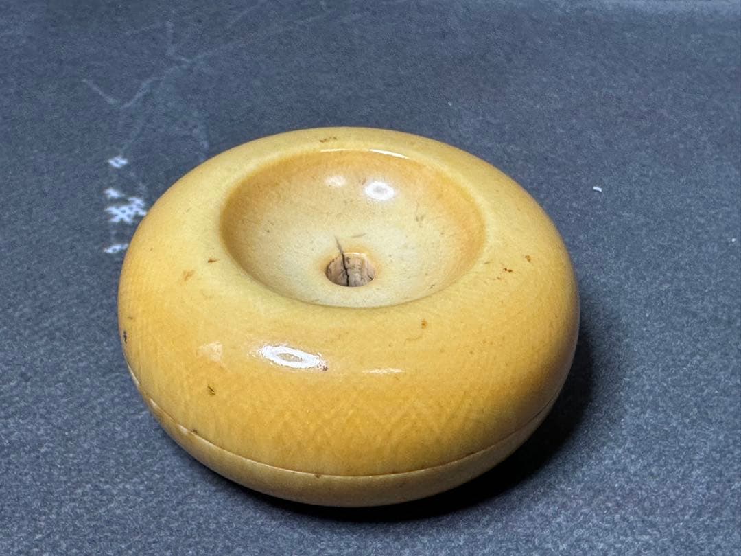 極上　根付　饅頭　天然素材　アンティーク　和彫　置物　骨董　飾り物　古美術品