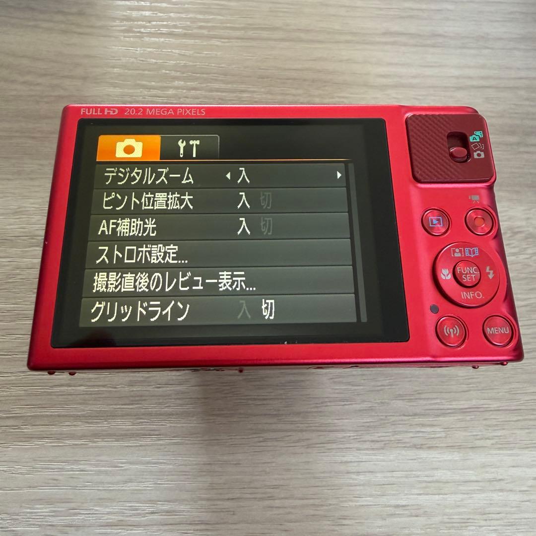 【極美品】Canon PowerShot SX620HS レッド　おまけ付き