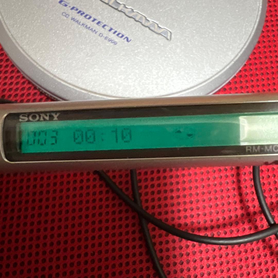 SONY ポータブルCDプレーヤー D-E999