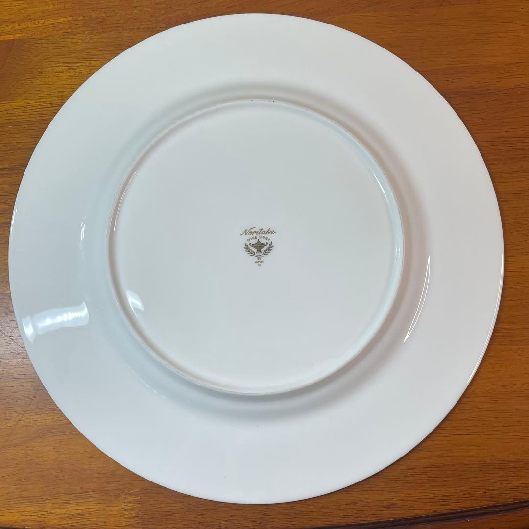 Noritake ノリタケ フィッツジェラルド グリーンプレート　２枚　大皿　⑧