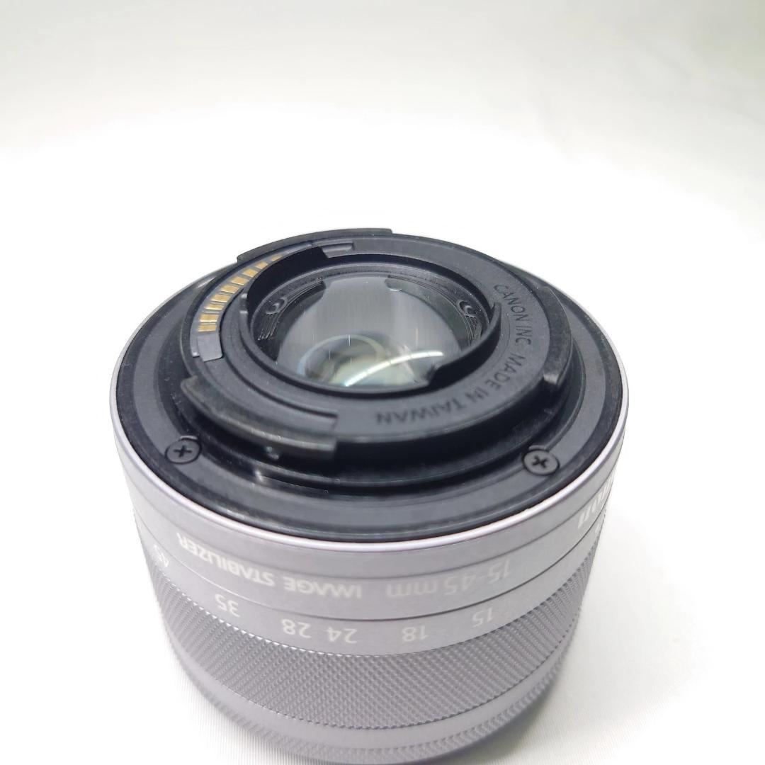 Canon EOS M100 ホワイト ミラーレス一眼 EF-M 15-45mm