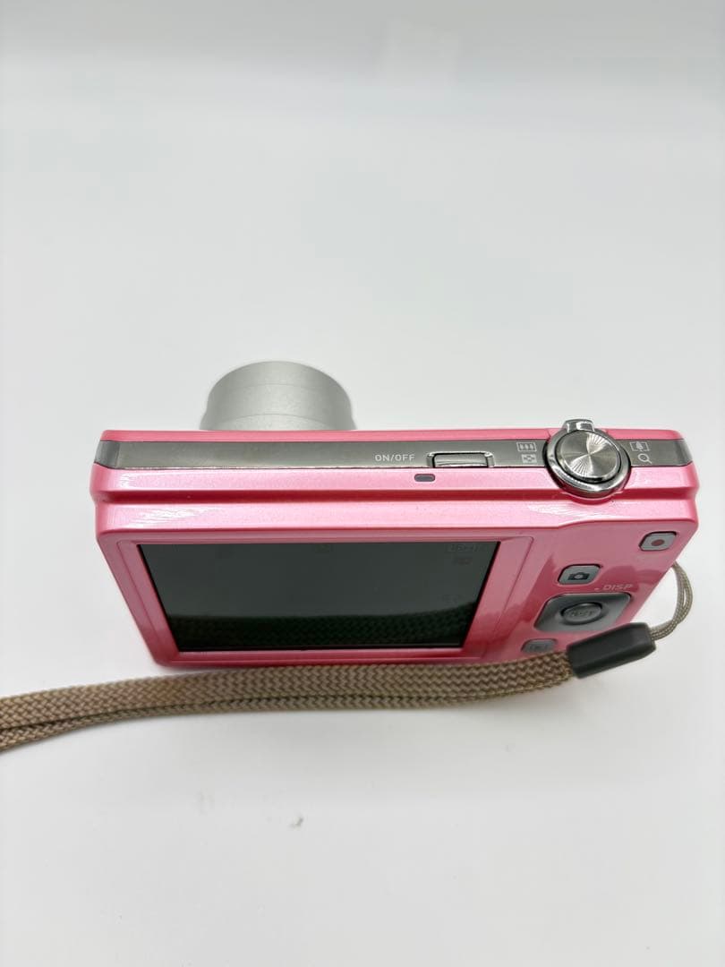 【美品】カシオ CASIO EXILIM EX-Z28 ピンク コンデジ カメラ