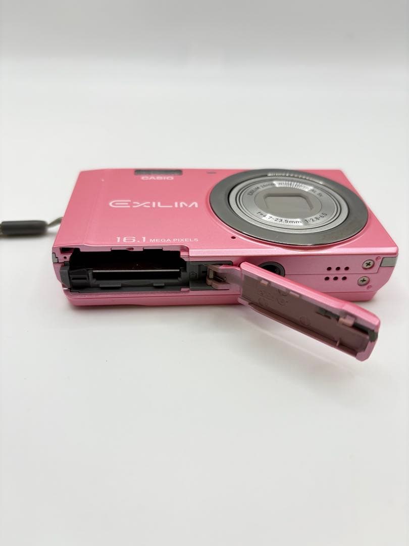 【美品】カシオ CASIO EXILIM EX-Z28 ピンク コンデジ カメラ