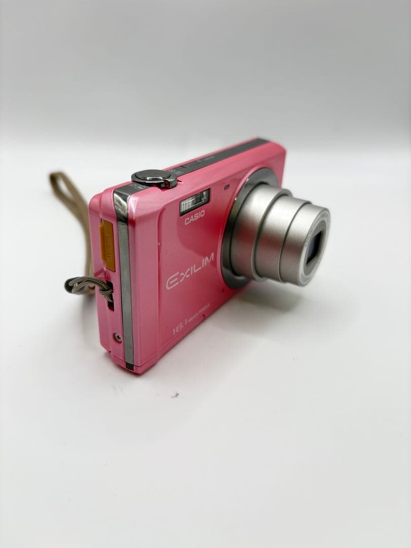 【美品】カシオ CASIO EXILIM EX-Z28 ピンク コンデジ カメラ
