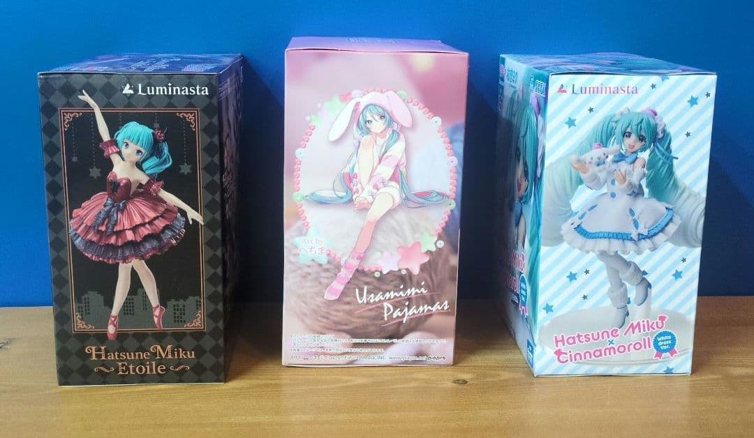 初音ミク フィギュア 3点セット　新品未開封