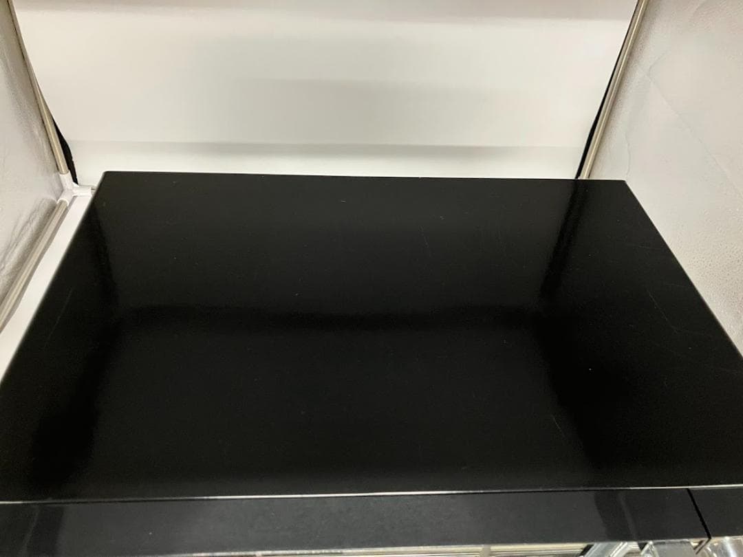 ツインバード　ミラーガラスフラット　電子レンジ　DR-D278　ブラック