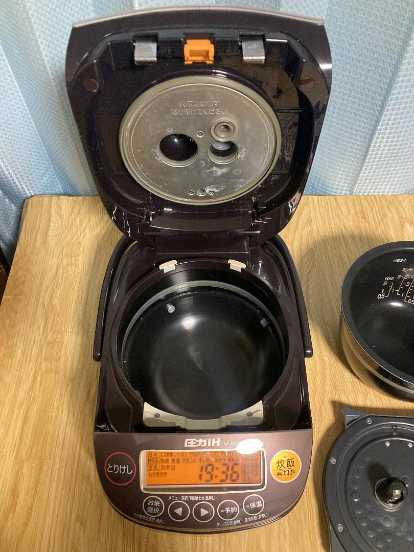 ★NP-BX10KS 象印 圧力 IH 炊飯器 ジャー 2019年製 5合炊き