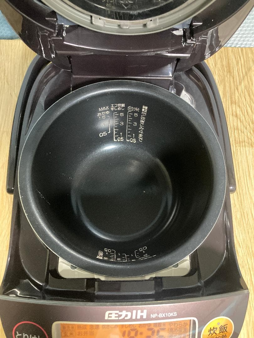 ★NP-BX10KS 象印 圧力 IH 炊飯器 ジャー 2019年製 5合炊き