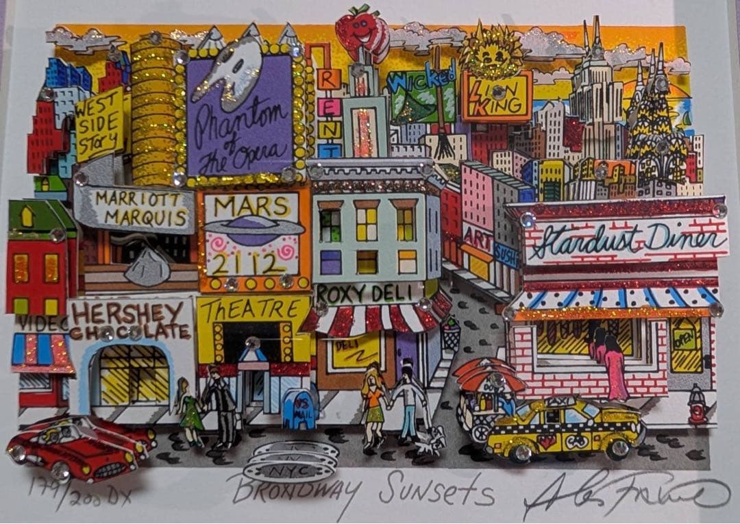 チャールズ ファジーノ \"BROADWAY SUNSETS Ed200DX 美品