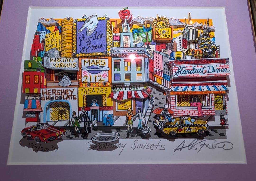 チャールズ ファジーノ \"BROADWAY SUNSETS Ed200DX 美品