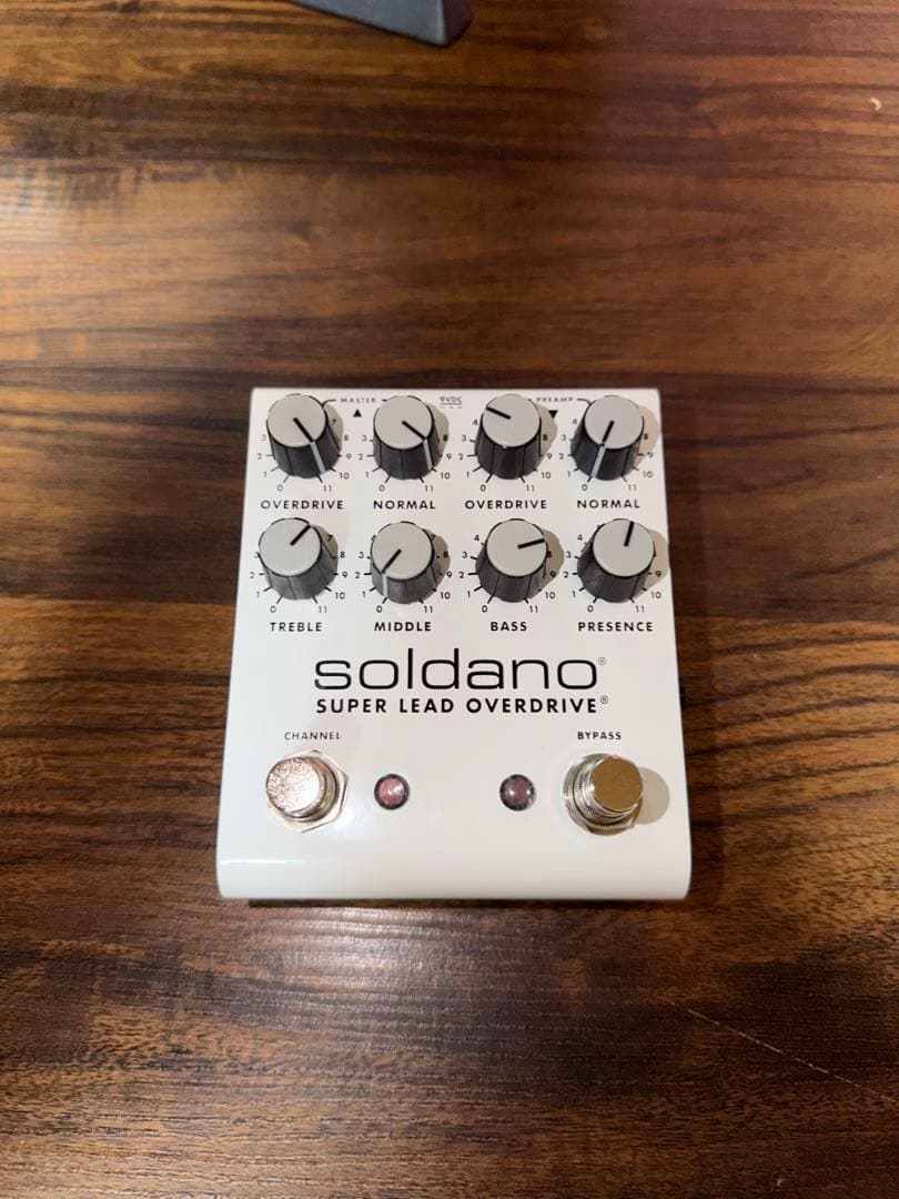 ギター soldano slo plus pedal