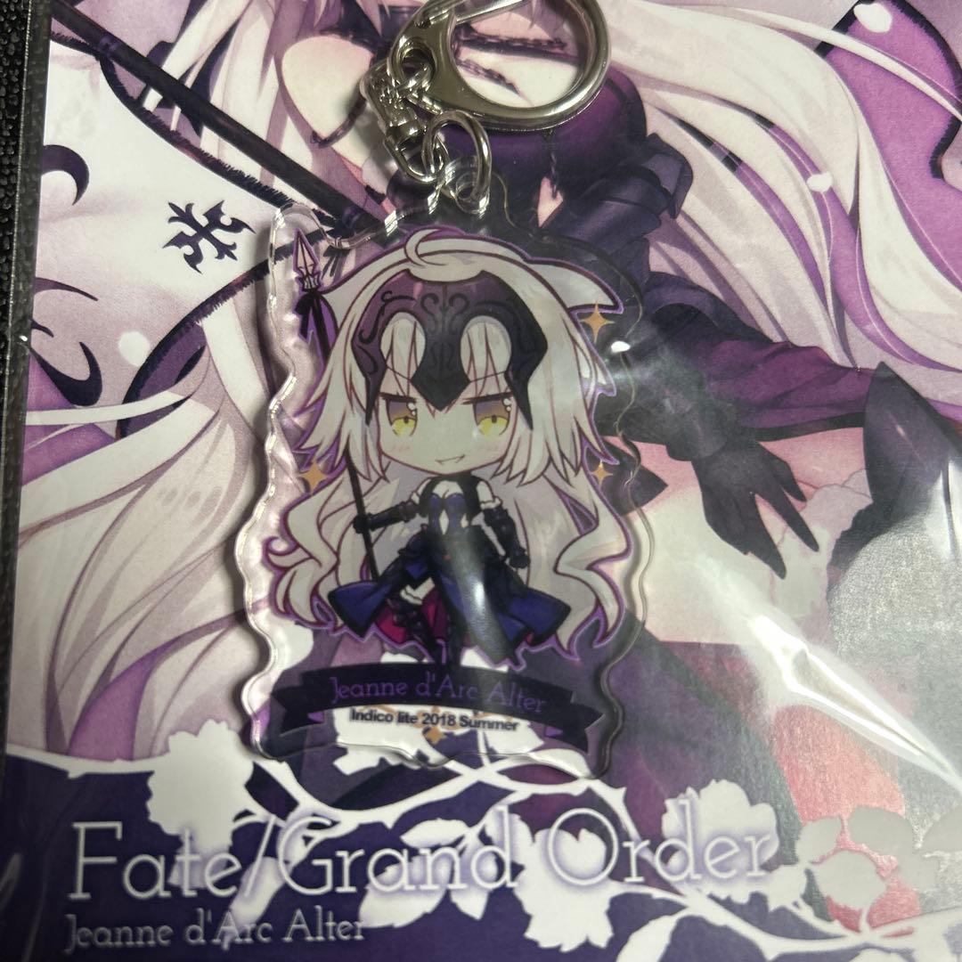 激レア 限定　fate ジャンヌ・ダルク　オルタ　アクキー　ポストカード