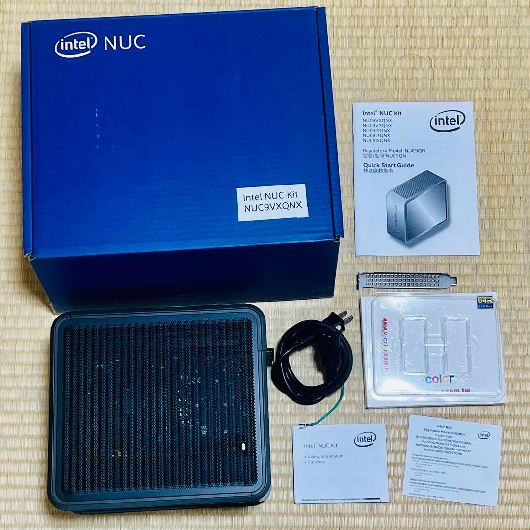 【完動品】intel NUC 9 Pro NUC9VXQNX RAM/SSD付