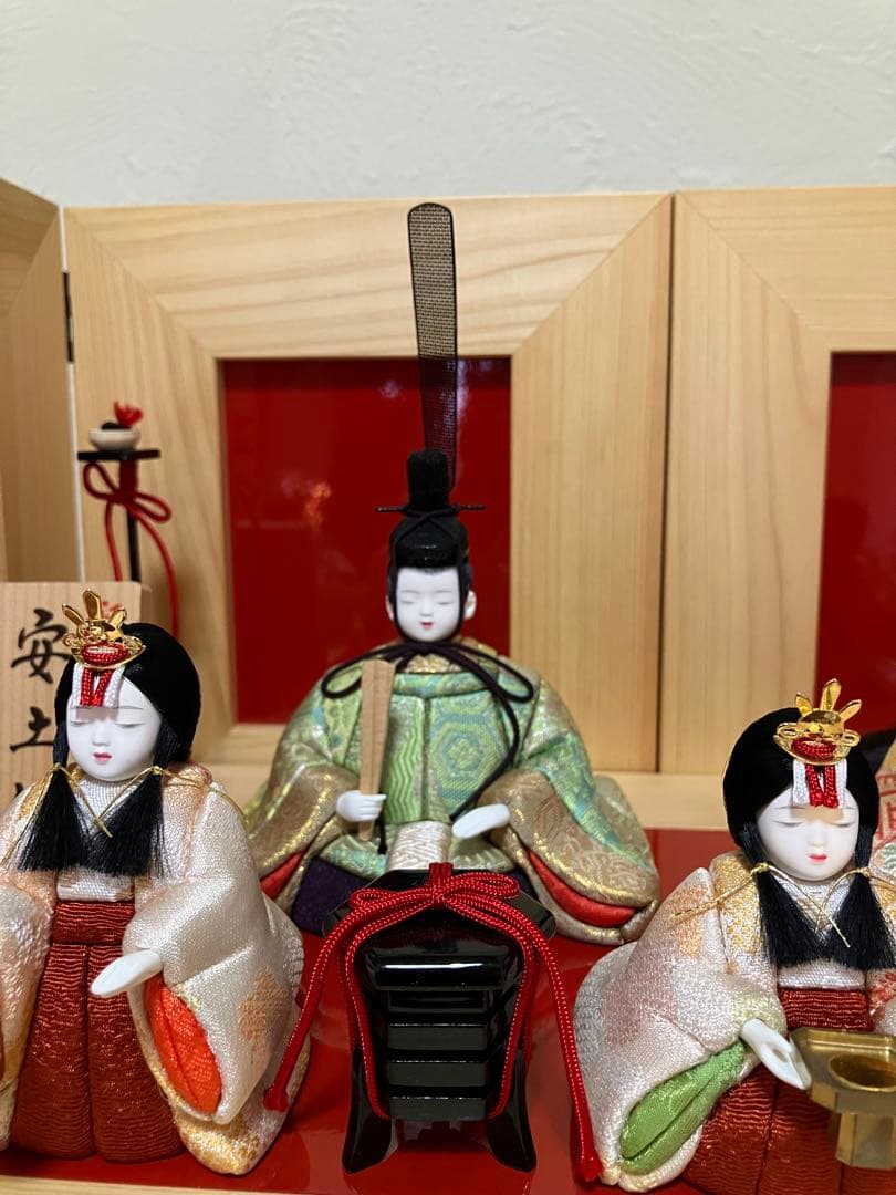 木目込雛人形⭐️木村一秀作 安土雛