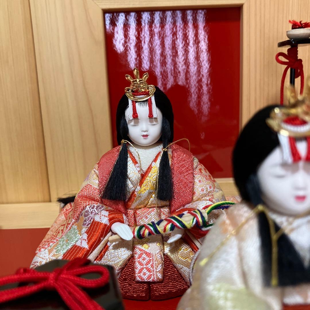木目込雛人形⭐️木村一秀作 安土雛