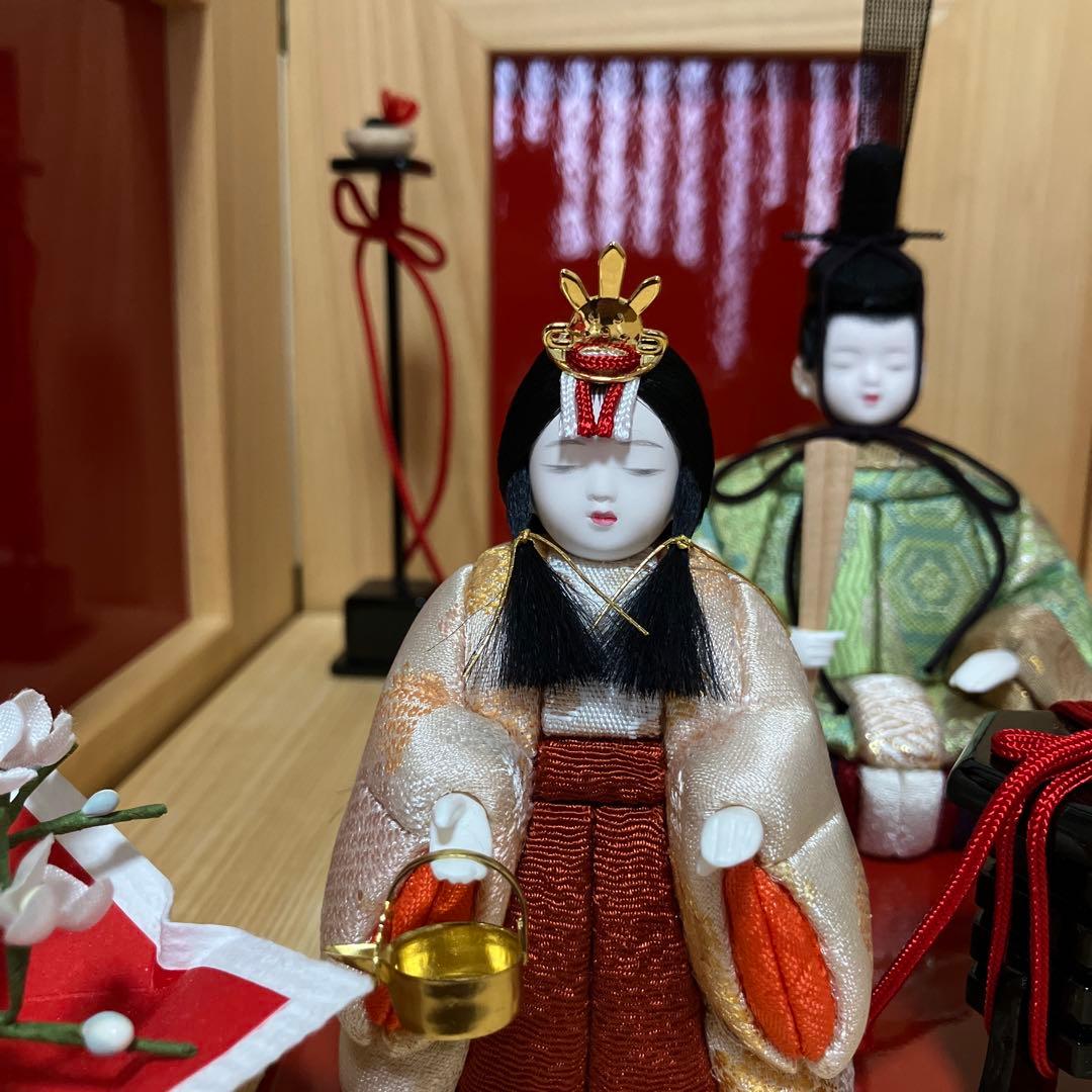 木目込雛人形⭐️木村一秀作 安土雛