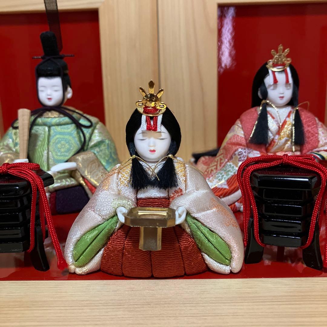 木目込雛人形⭐️木村一秀作 安土雛