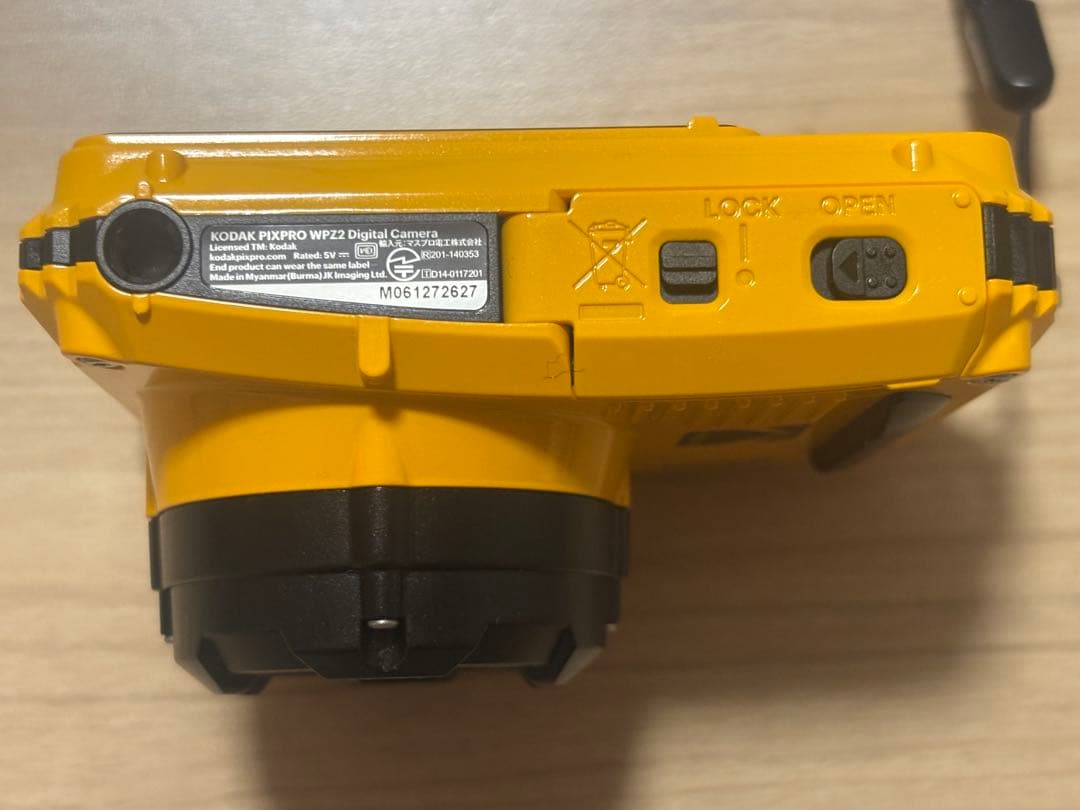 【稼働品】KODAK PIXPRO 防水デジカメ イエロー 極美品
