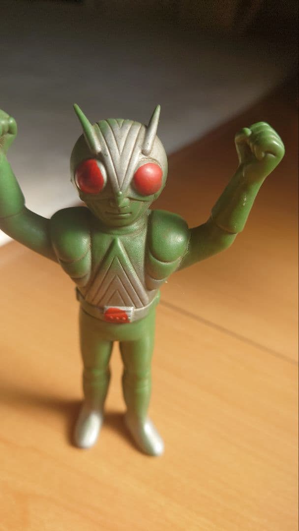 ライダーマン ソフビ 当時物